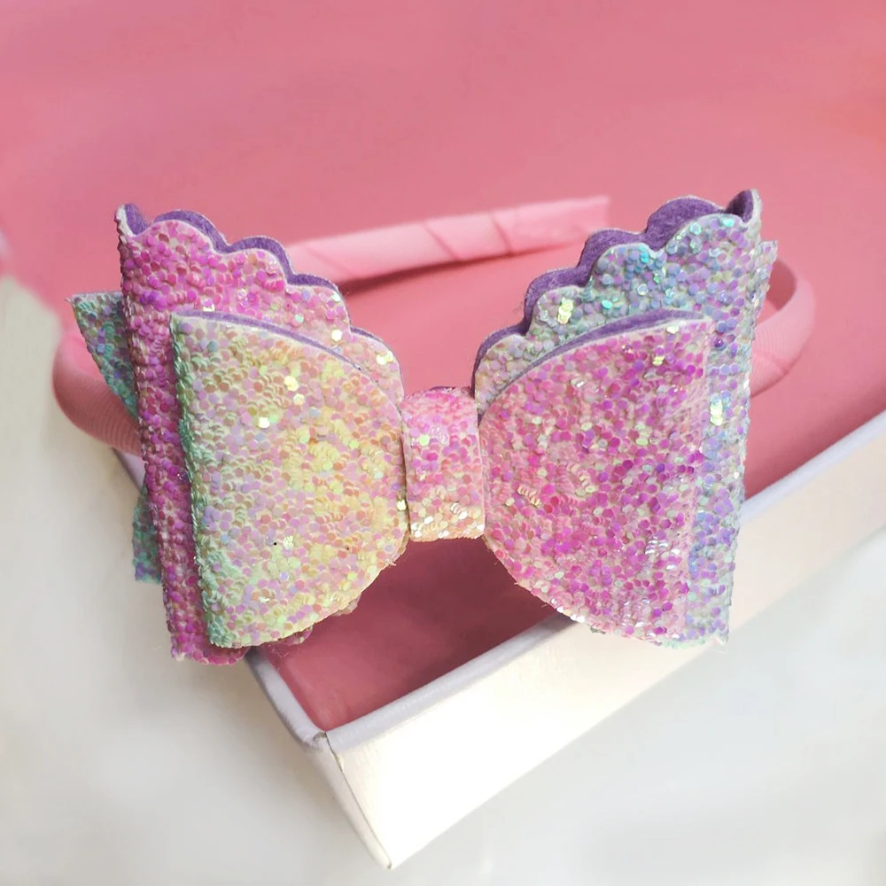 1 шт. детский обруч для волос с блестками|Аксессуары девочек| |