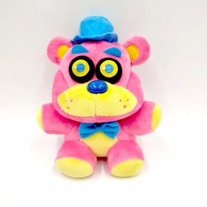 M 18 см Fnaf Freddy Fazbear, плюшевая кукла Five Nights At Freddy's, Золотой медведь, кошмар, кекс, Лисий шар, мальчик, клоун, мягкая игрушка для детей - Цвет: M