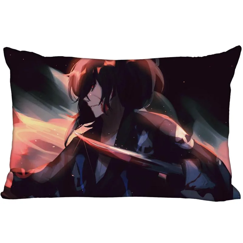 Крутые изготовленные на заказ Подушка Чехол Dororo Стиль Подушка Чехол 35X45 см один сторонами прямоугольного подушки пледы чехол для Спальня - Цвет: 9
