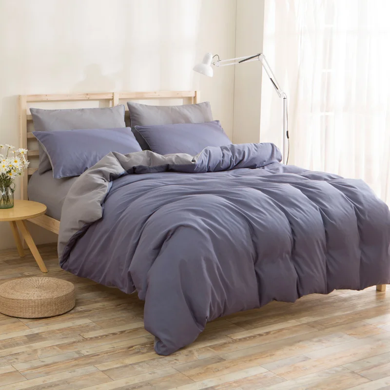 Постельные принадлежности сплошной цвет Полиэстер Хлопок домашний текстиль
