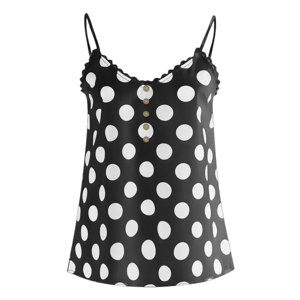 Женские летние сексуальные топы винтажные кружевные волнистые майки без рукавов