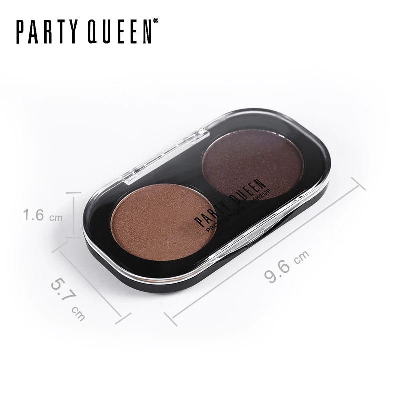 Фирменные 2 цвета гладкие блестящие тени для век палитра пигментов мерцающие