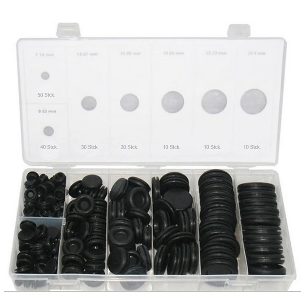 170 шт. Multi Функция резиновые втулки межсетевой экран отверстие Plug Set электрические