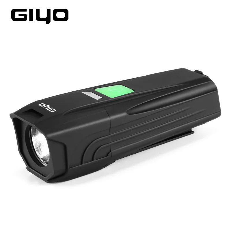 GIYO велосипед вспышки светильник USB Перезаряжаемые Фонари Батарея T6 светодиодов