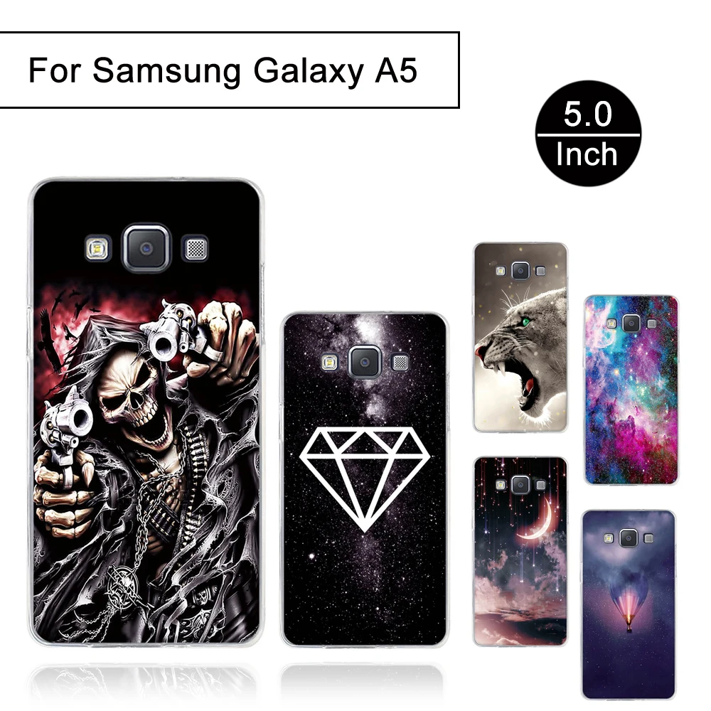 TPU чехол для Samsung Galaxy A5 2015 A500 мягкий задней панели телефона A500F окрашенные чехлы