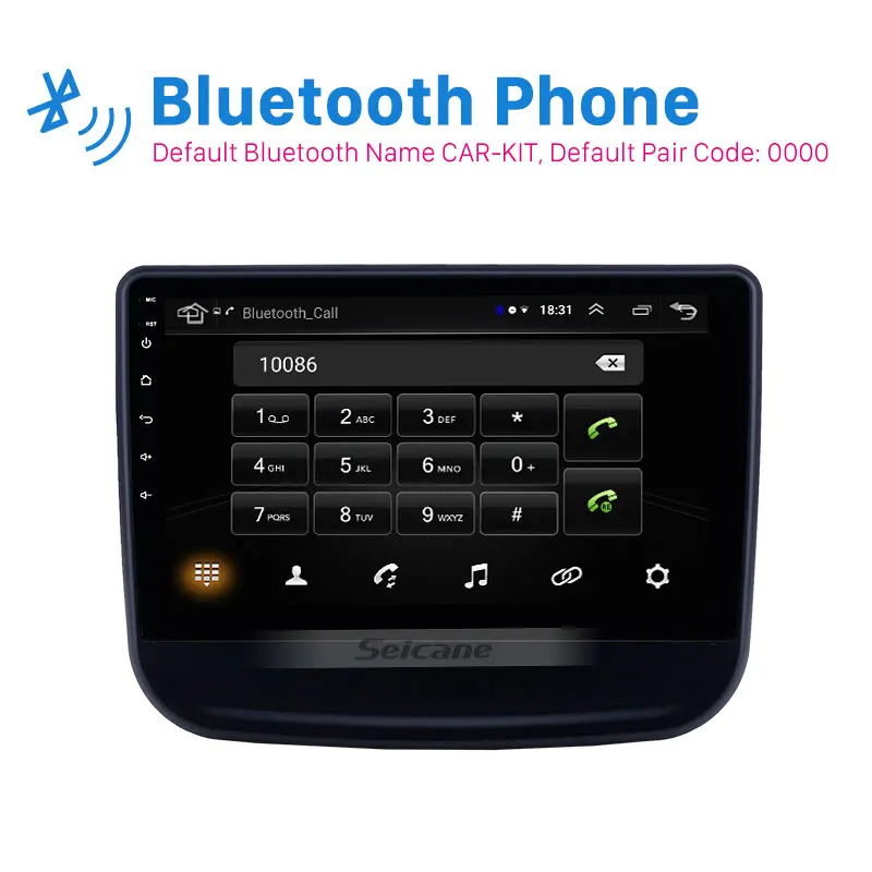 Seicane 10,1 дюймов Android 8,1 Автомобильный gps радио для- chevy Chevrolet Equinox с HD сенсорным экраном Поддержка Carplay TPMS 2din