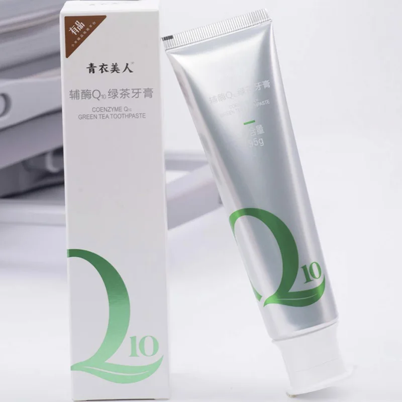 

Xiaomi youpin Q10 Toothpaste Whitening Toothpaste Toothbrush Green Tea Taste fo Adult Children
