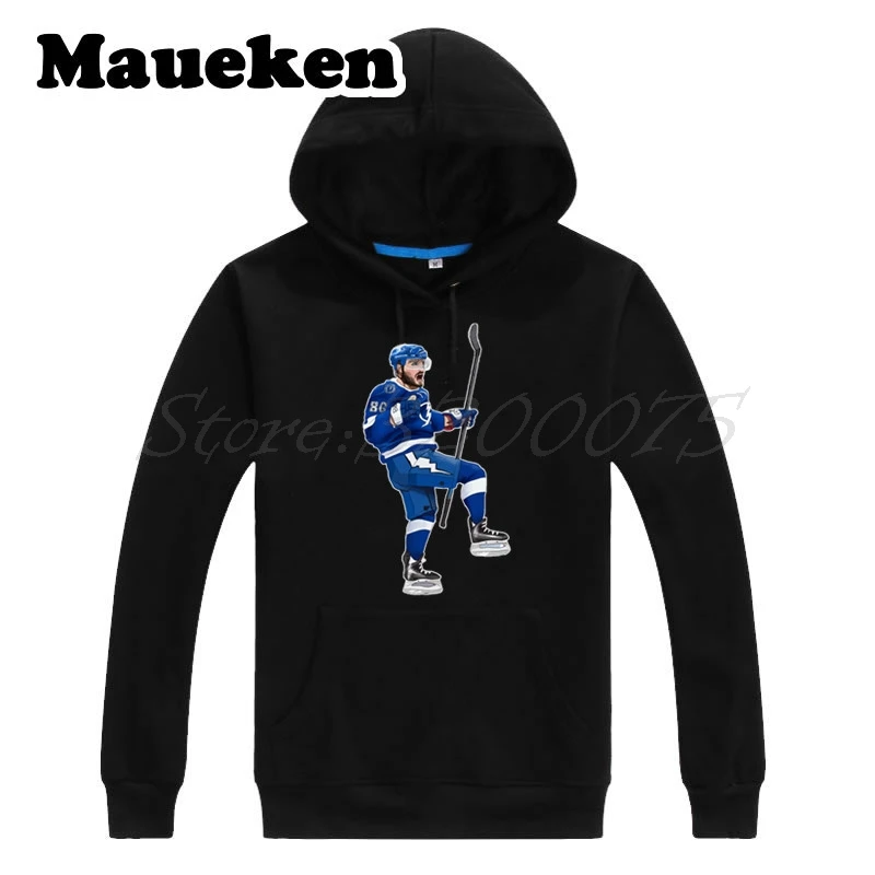 Мужские толстовки с капюшоном Nikita KUCHEROV 86 из России Tampa Bay толстые для фанатов