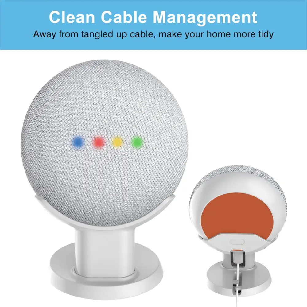LINGYOU Настольная подставка держатель настенное крепление для Google Home мини гнездо