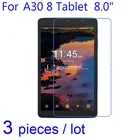 Мягкая защитная пленка для экрана планшета Alcatel Pad A30, 8, 8,0 дюйма, 3 шт.лот, прозрачнаяматоваянано-Взрывозащищенная защитная пленка