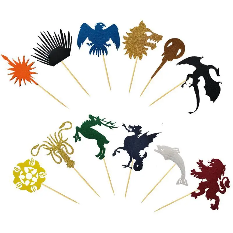 Игра престолов украшение для торта на день рождения тему &quotЛошадки карусели&quot