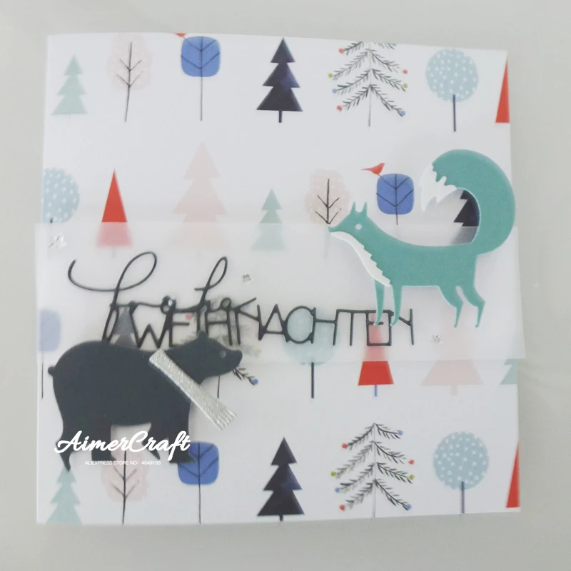 Металлические штампы с изображением животного полярного медведя зеркальные для