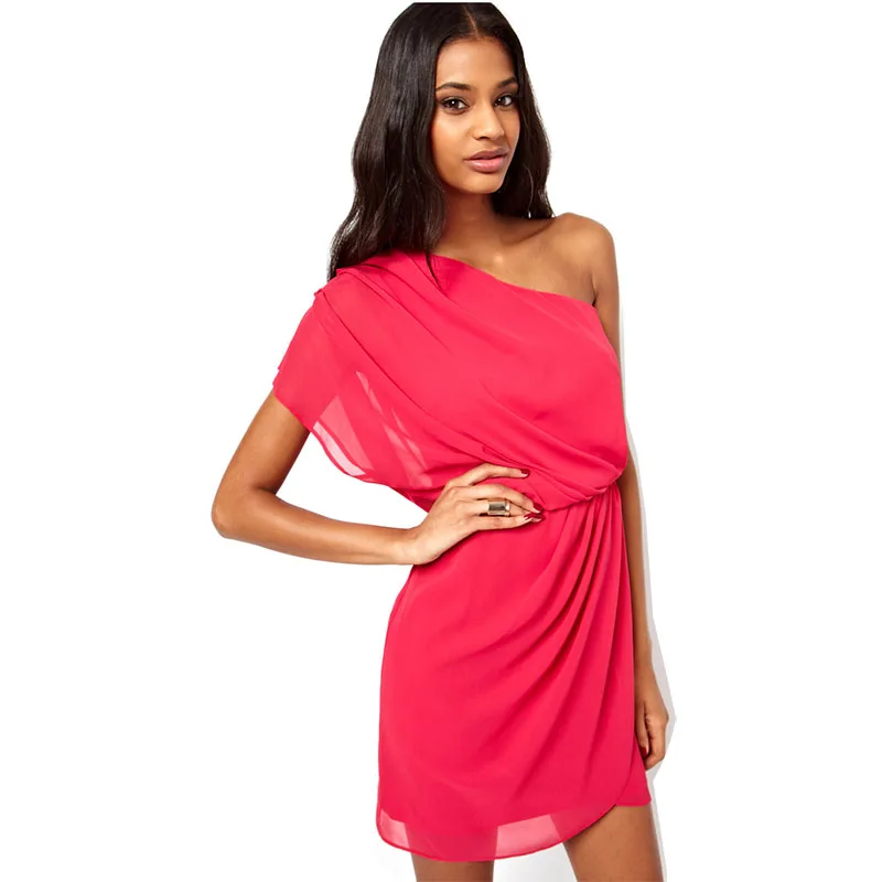 Женское летнее платье коллекция 2020 года модные однотонные шифоновые мини-платья