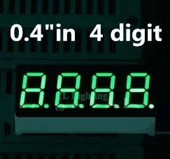 Светодиодный 7 сегментный дисплей 0 4 дюйма 1/2/3/4 бит|display umbrella|led rechargeable shop lightled display