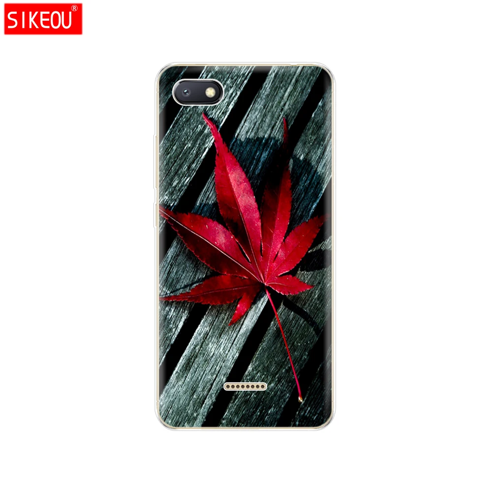 12084 Силиконовый чехол для xiaomi Redmi 6a, чехол с полной защитой, мягкая задняя крышка из ТПУ для телефона xiaomi Redmi 6 A, бампер Hongmi 6a, чехол с кошкой - Цвет: 12084