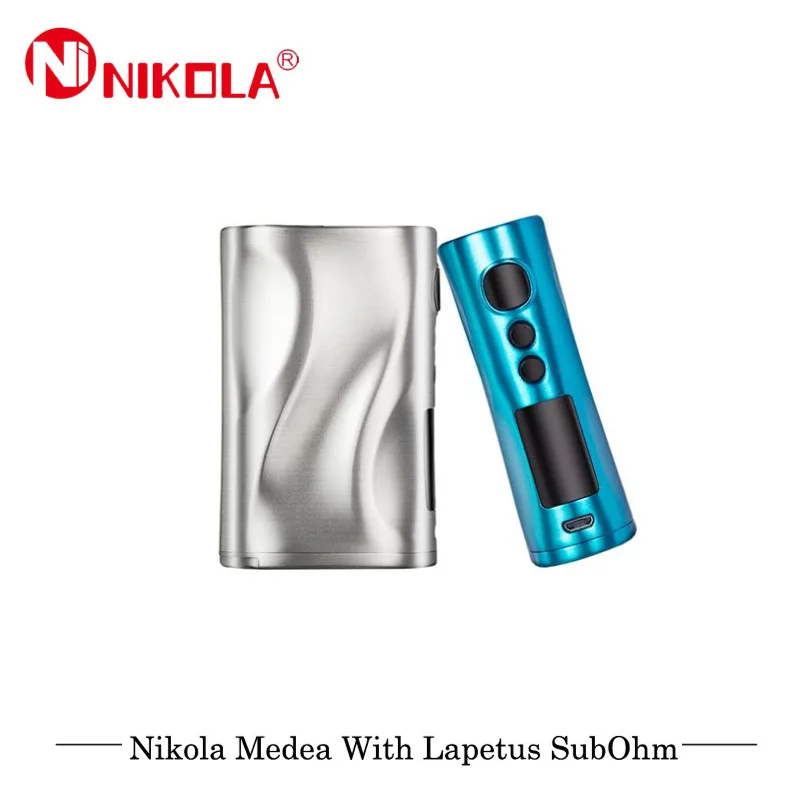 Электронная сигарета Nikola Medea 218 Вт бокс мод Lapetus комплект Питание от двух