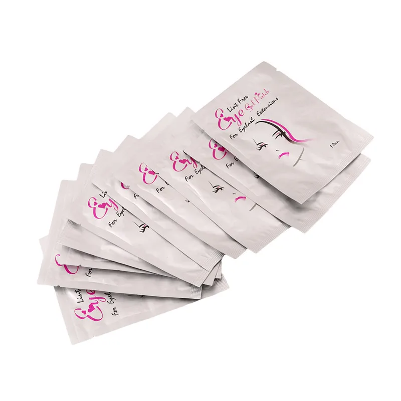 10 пар подушечки для наращивания ресниц наклейки Патчи клейкая лента Набор