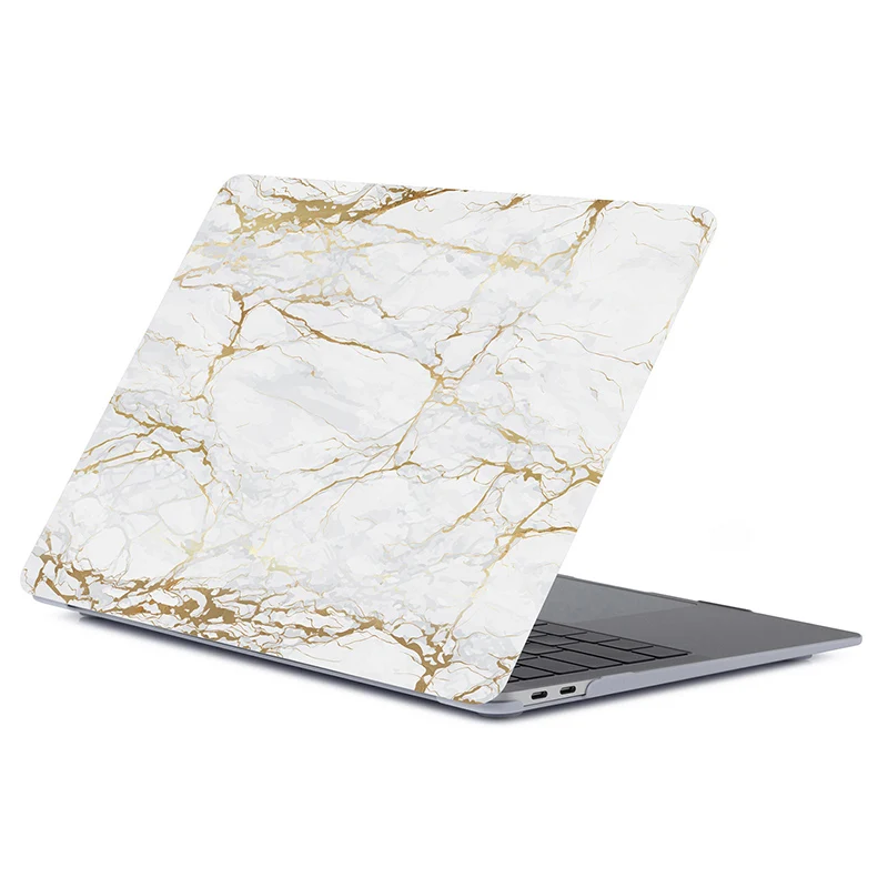 marble-10 Чехол для ноутбука с мраморным узором для Apple MacBook Pro retina Air 11 12 13 15 дюймов, для mac new Air/Pro 13,3 15,4 A1932 A1707 - Цвет: marble-10