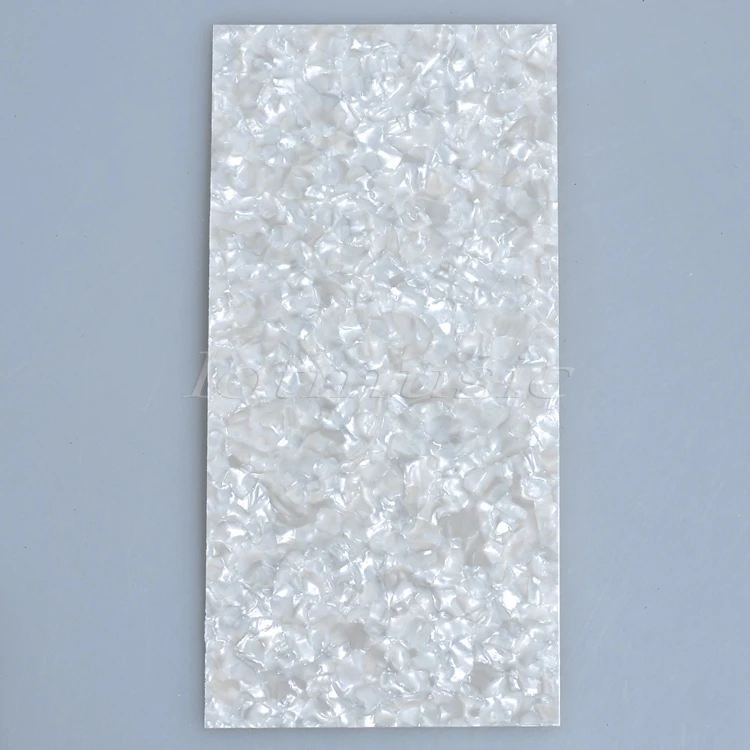 Белый жемчужный целлулоид толщина 1 мм|head veneer|pearl celluloidguitar head |