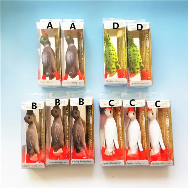 A2B3C3D2 LY22 10PCS Tsurinoya, 10 шт., новинка, Pesca, приманка для ловли щуки, искусственная приманка, 18,5 г, 10 мм, утка, приманка, мягкие приманки, воблеры для рыбалки, лягушка, приманка - Цвет: A2B3C3D2 LY22 10PCS