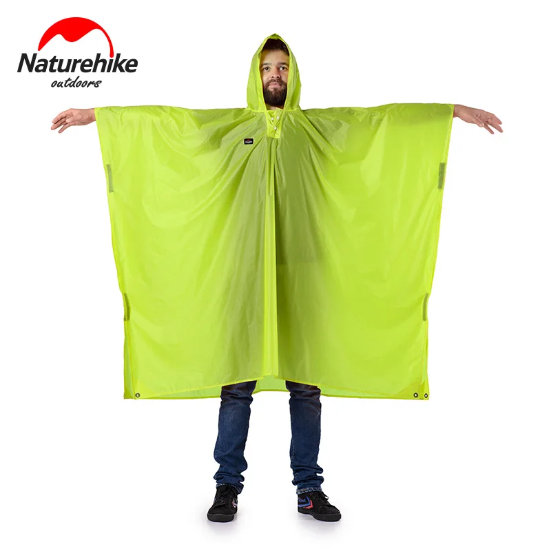 Naturehike открытый альпинистский ходьба 3 в 1 пончо триады для заземления тент плащ открытый плащ с фабрики