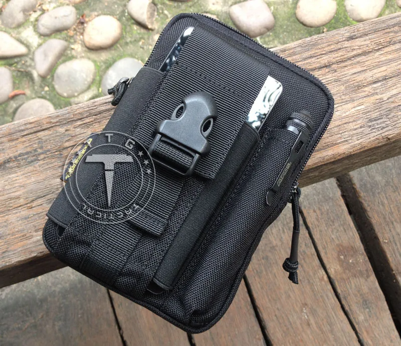 Тактическая поясная Сумка Molle EDC с держателем для мобильного телефона