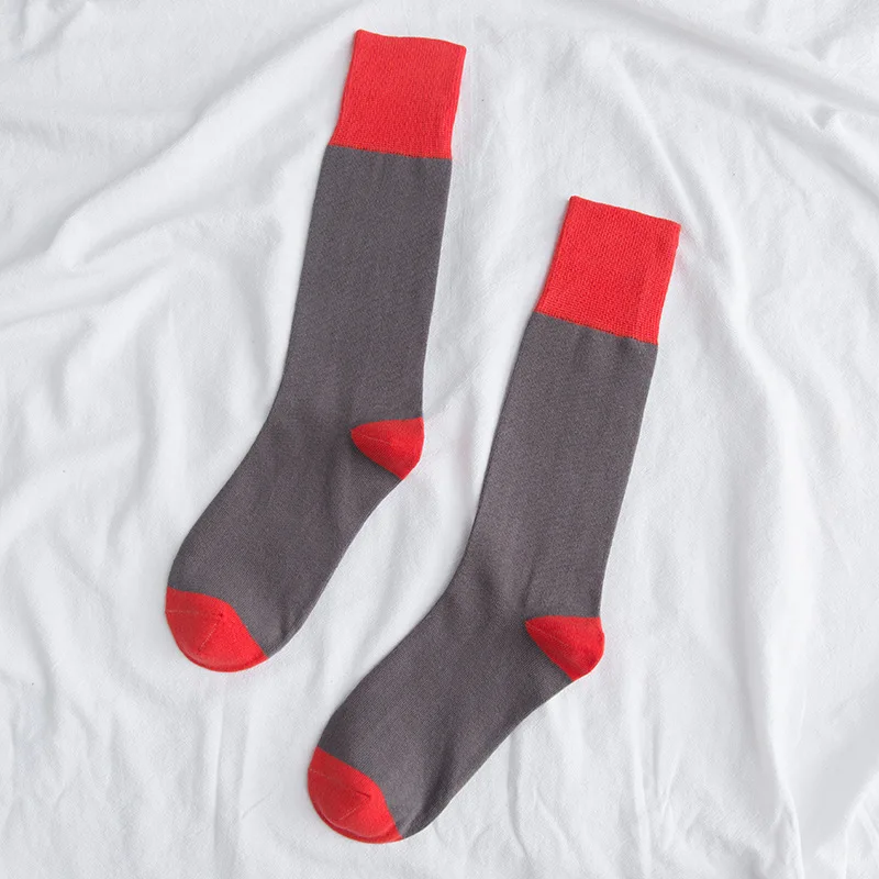 A sock PEONFLY носки женские новые блестящие носки в Корейском стиле блестящие Лоскутные гетры повседневные женские яркие винтажные женские носки - Цвет: A sock