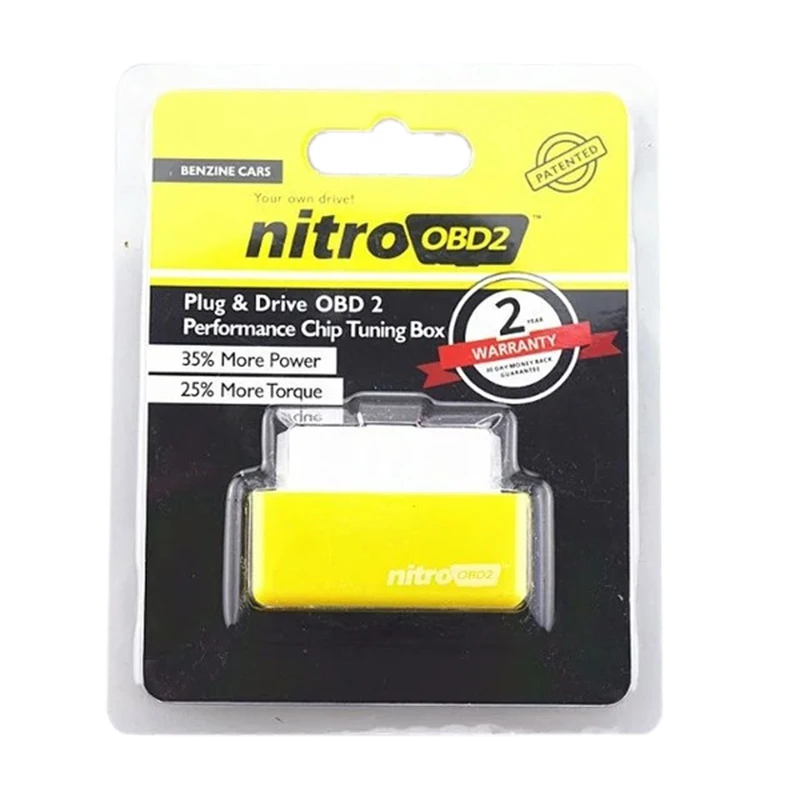 

2021 ECO NitroOBD2 Gasoline Benzine Cars Chip Tuning Box More Power Torque Nitro OBD Plug & Drive Nitro OBD2 OBD 2 Cars Diesel