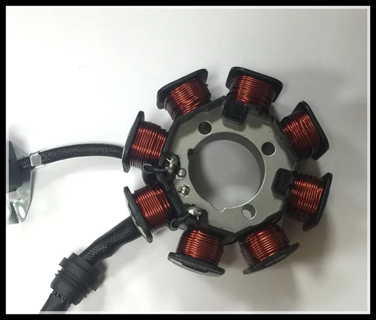 Motorcycle stator coil HJ125 HJ150 HJ150-2C/6C//9A/9C 8 level Magneto | Автомобили и мотоциклы