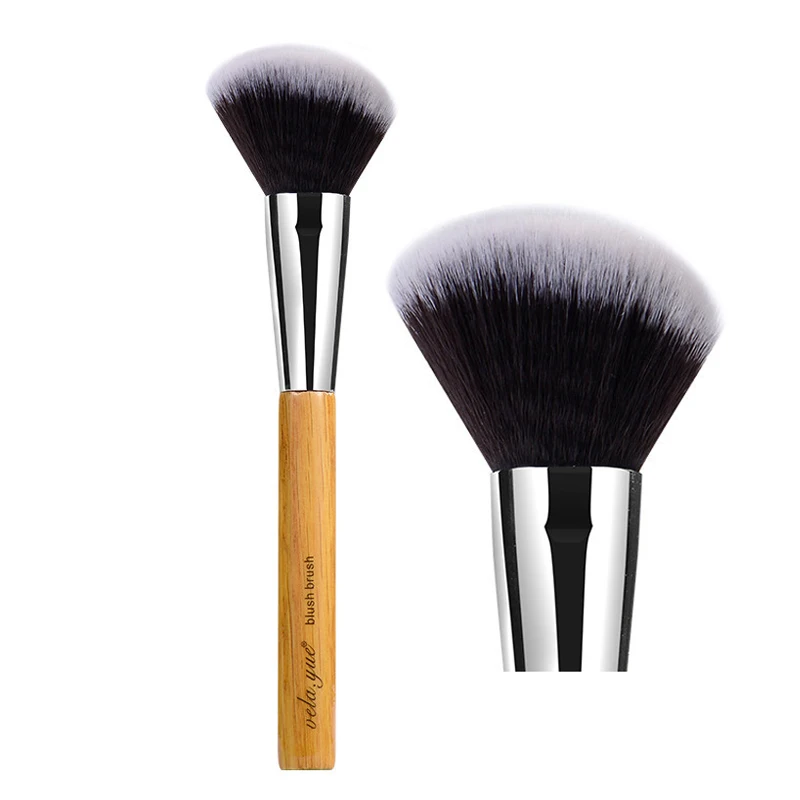 Angled Blush Vela. yue угловая кисть для румян синтетическая веганская контурная кисть для лица и щек подсвечивающая бронзовая румяна кисть для пудры Кисть для макияжа инструмент для красоты - Handle Color: Angled Blush