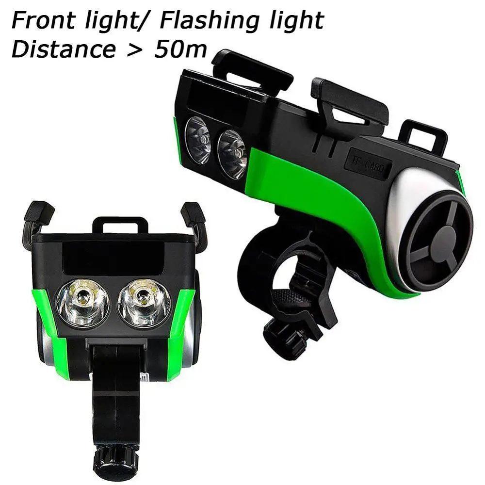 Многофункциональный Bluetooth динамик для велосипеда внешний аккумулятор 4400 мАч