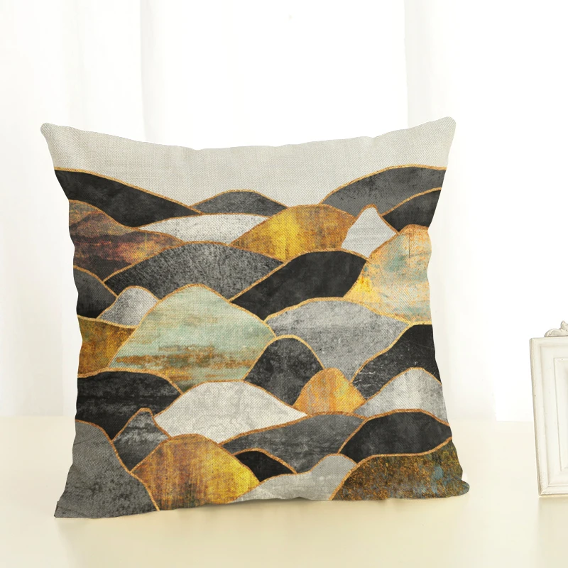 Новый модный скандинавский винтажный Чехол на подушку цветные клетчатые Чехлы