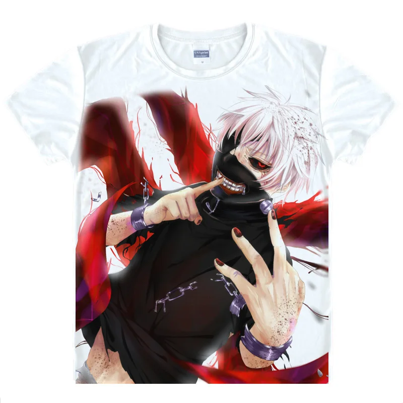 Мужская футболка COOLPRINT Ken Kaneki Haise Sasaki Токийский Гуль футболки подарок для парня
