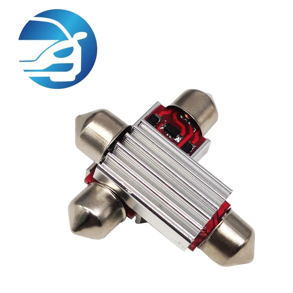 4 шт. светодиодный 31 мм/36 мм/39 мм/41 мм Festoon 12V 1SMD купольная лампа для чтения Интерьер