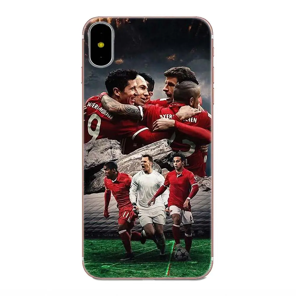 Для Xiaomi Redmi Note 2 3 3 S 4 4A 4X5 5A 6 6A Pro Plus Coque сотовый Чехол для телефона в виде ракушки прозрачная задняя крышка из ТПУ Футбол Левандовски