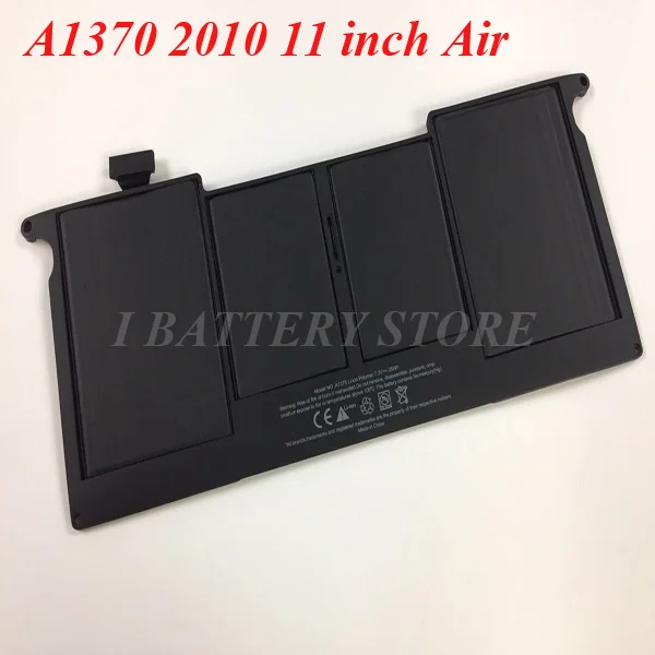 New replacement AAA quality A1370 2010 11''  battery for macbook air A1375 battery