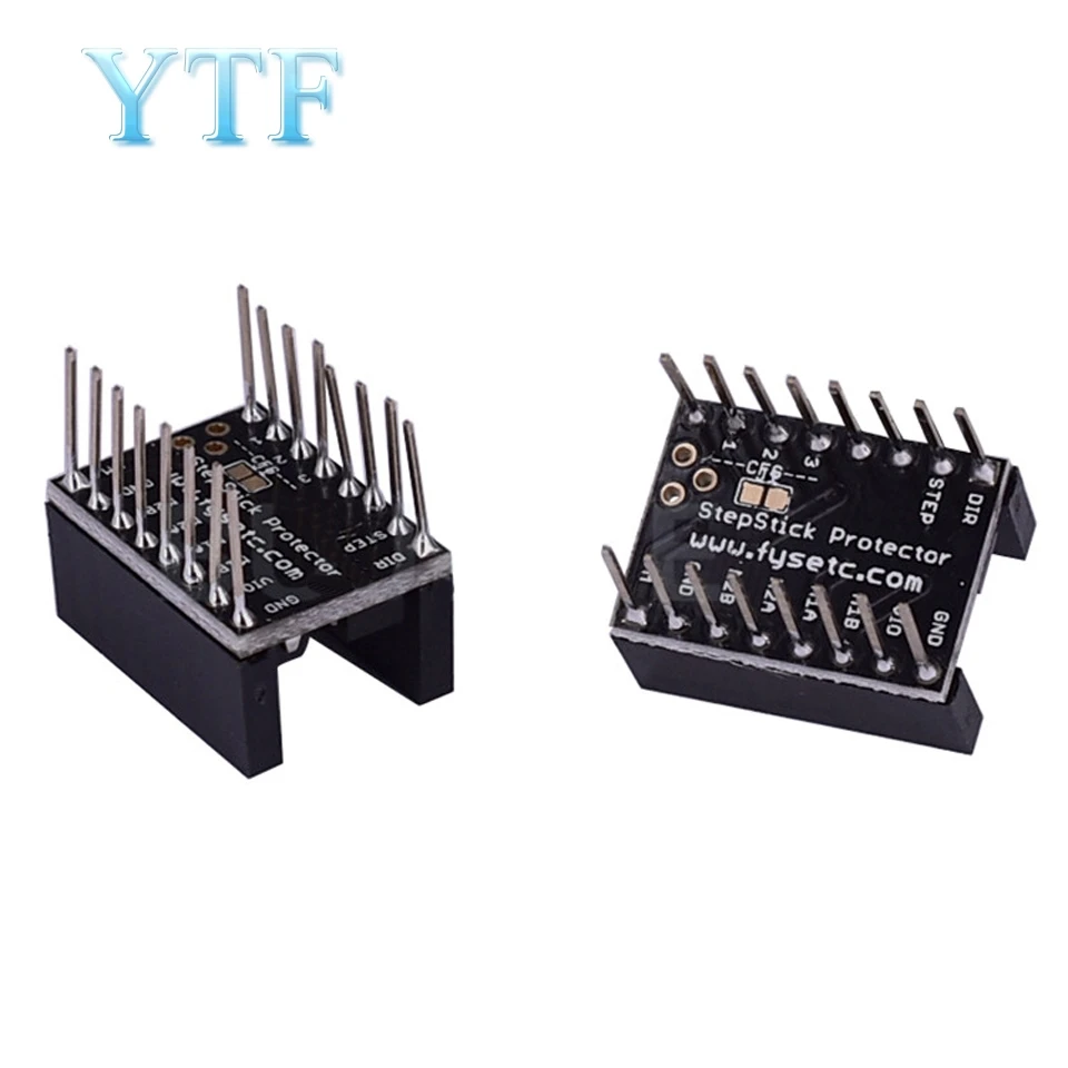 10pcs Silent Step Stick Protector Stepper Motor Drives Away Grain Filter TMC2100 Jutter Elimination For A4988 Drv8825 | Компьютеры и