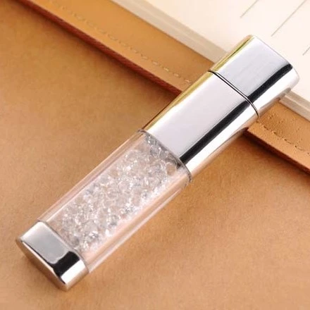 Usb флеш накопитель с кристаллами и стразами 16 ТБ 64 ГБ|flash drive 64gb|usb flash 64gbflash |