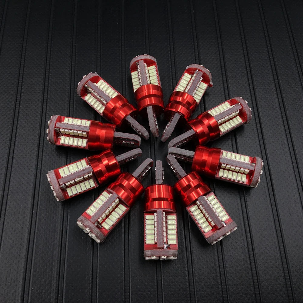 Супер яркий Canbus T10 194 168 W5W 3014 57 светодиодный SMD 2 Вт автомобильный боковой Клин Авто