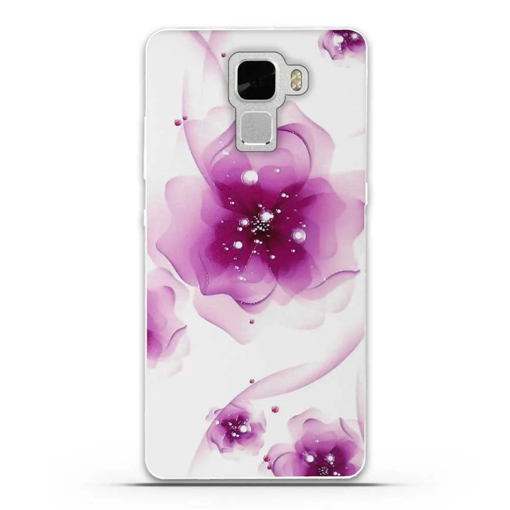 Для huawei Honor 7 Чехол Мягкий чехол для мобильного телефона c задний футляр, складной чехол для принципиально huawei Honor7 смарт-телефон задняя крышка ТПУ+ ПК защитный чехол