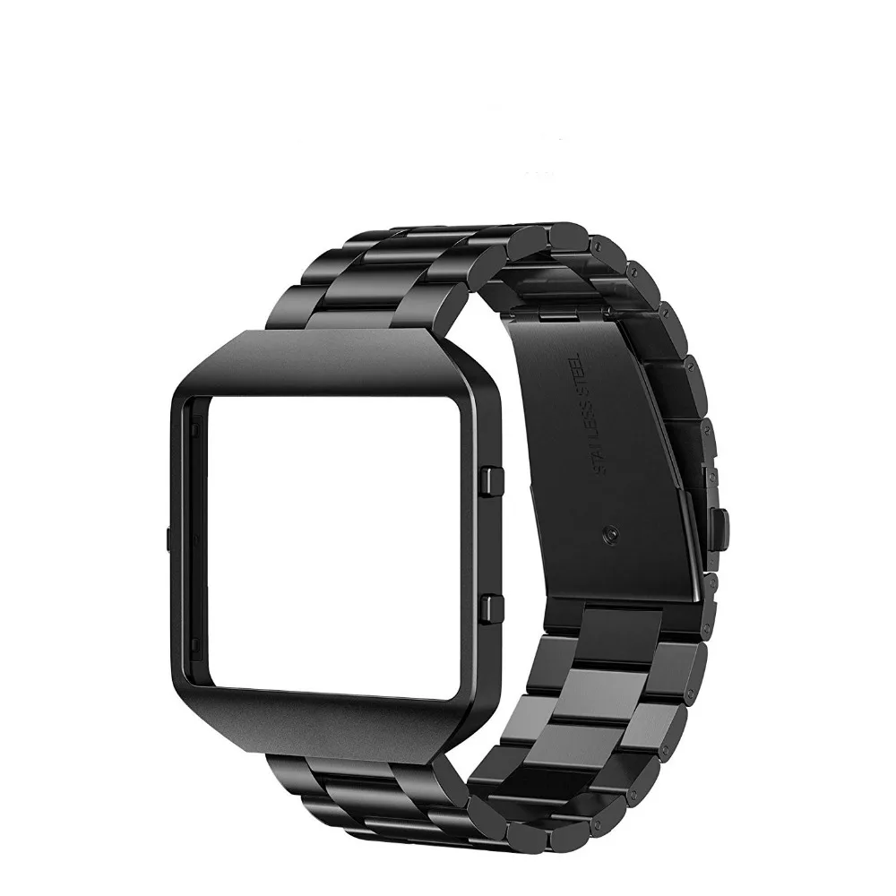Ремешок сменный из нержавеющей стали для умных фитнес часов Fitbit Blaze|Ремешки