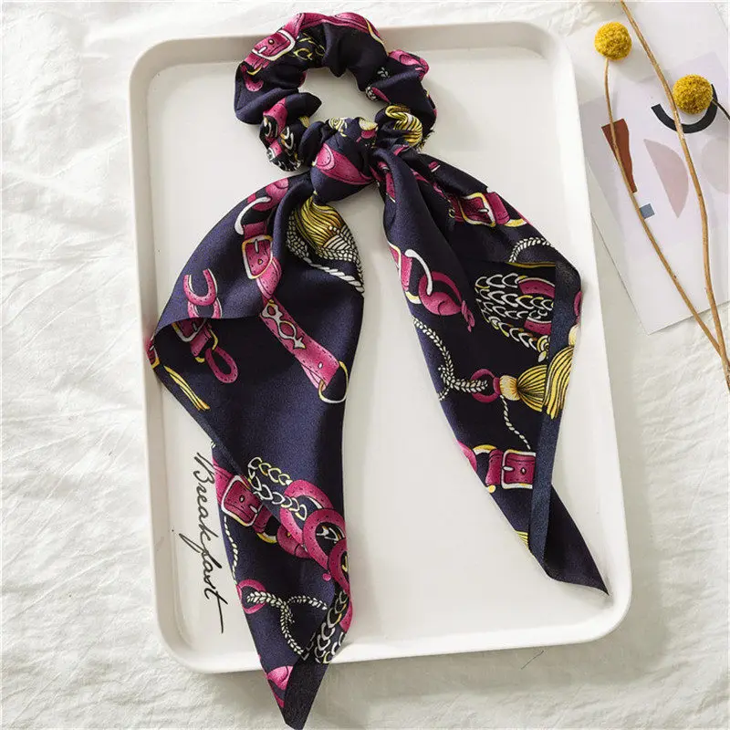 wine redscrunchies Винтажная повязка на голову для женщин и девочек, повязка на голову, шарф для волос, держатель для конского хвоста, резинки для волос для девушек, Женские аксессуары - Цвет: wine redscrunchies