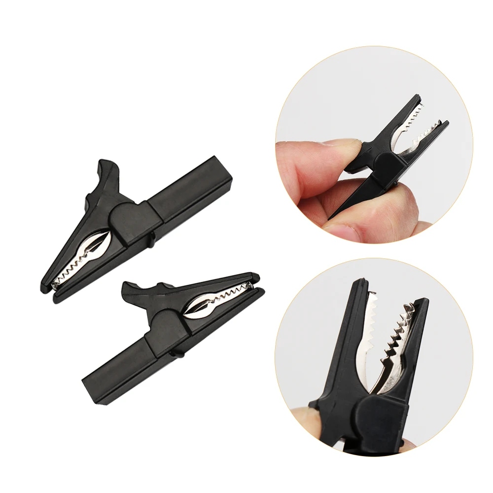 5 шт. 55 мм пластиковый автомобильный мультиметр с банановым штекером зажим типа