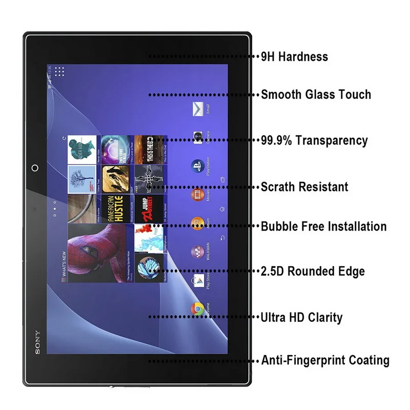 Закаленное стекло 9H для Sony Xperia Z4 Tablet Ultra SGP771 SGP712 10 1 дюймов|screen protector|screen protectors for