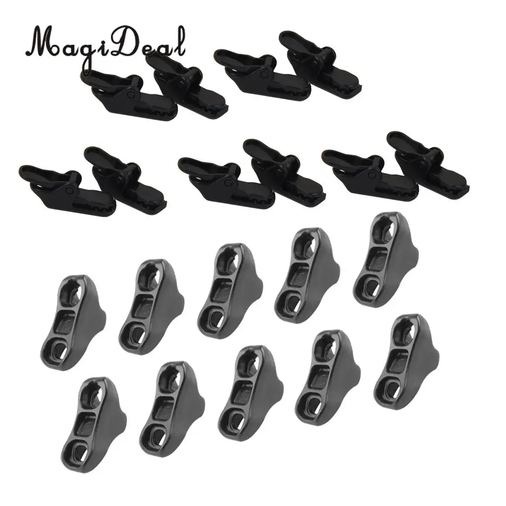 10 шт. зажим для тента брезентовые зажимы вешалки затягивающие застежки +
