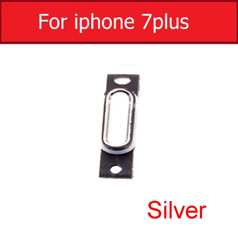 7 Plus Silver Зарядное устройство USB разъем порт металлическая подставка удерживающее кольцо для iPhone X 7 8 Plus зарядный разъем док-станция браслет металлическое кольцо запчасти - Цвет: 7 Plus Silver