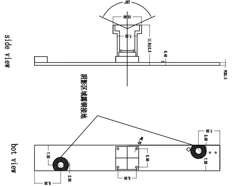 Высокое качество 2 мега широкоугольный объектив видеокамера USB модуль камеры cmos