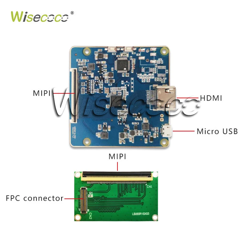 5,5 дюймов 2K ЖК-экран 1440x2560 LS055R1SX03 дисплей с HDMI к MIPI плата контроллера для WANHAO D7 3d принтер детали проектора