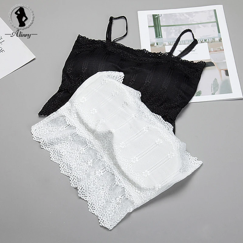 ALINRY сексуальный бюстгальтер цветочные кружева Женские топы seamless bralette белье push up