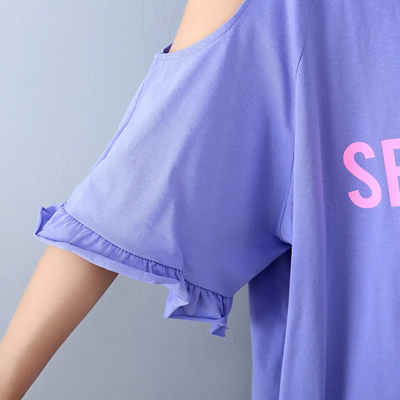 2019 Новое поступление летнее Хлопковое платье со свободной юбкой в Корейском